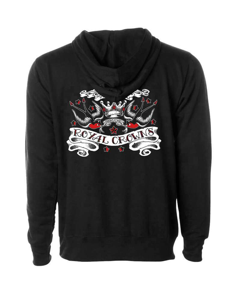 Tattoo Birds Zip-Up Hoodie PRE-ORDER