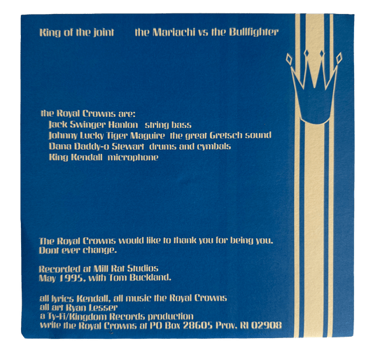 King Of The Joint 7" Original Pressing